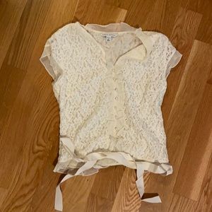 Banana Republic Beige Blouse